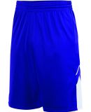 Augusta Sportswear 1168 Alley-Oop Reversible Short in Purple/ white