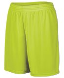 Augusta Sportswear 1424 Girl's Octane Short in Lime