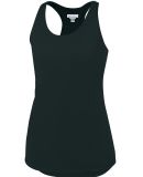 Augusta Sportswear 2434 Women's Sojourner Tank in Black