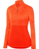 Augusta Sportswear 2909 Women's Shadow Tonal Heath in Orange