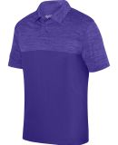 Augusta Sportswear 5412 Shadow Tonal Heather Sport in Purple