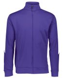 Augusta Sportswear 4395 Medalist Jacket 2.0 in Purple/ white