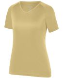 Augusta Sportswear 2793 Girls Attain Wicking T Shi in Vegas gold