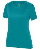 Augusta Sportswear 2793 Girls Attain Wicking T Shi in Teal