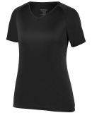 Augusta Sportswear 2793 Girls Attain Wicking T Shi in Black