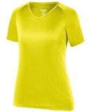 Augusta Sportswear 2793 Girls Attain Wicking T Shi in Safety yellow