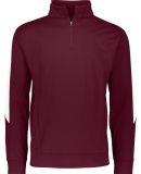 Augusta Sportswear 4386 Medalitst 2.0 Pullover in Maroon/ white