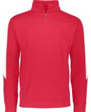 Augusta Sportswear 4386 Medalitst 2.0 Pullover in Red/ white