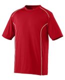 Augusta Sportswear 1091 Youth Winning Streak Crew in Red/ white