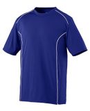 Augusta Sportswear 1091 Youth Winning Streak Crew in Purple/ white