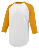 Augusta Sportswear 1505 Nova Jersey in White/ gold