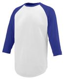 Augusta Sportswear 1505 Nova Jersey in White/ purple