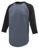 Augusta Sportswear 1505 Nova Jersey in Graphite/ black