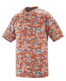 Augusta Sportswear 1555 Digi Camo Wicking Two-Butt in Orange digi