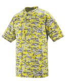 Augusta Sportswear 1555 Digi Camo Wicking Two-Butt in Power yellow digi