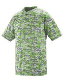 Augusta Sportswear 1555 Digi Camo Wicking Two-Butt in Lime digi