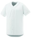 Augusta Sportswear 1661 Youth Slugger Jersey in White/ white