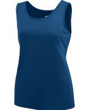 Augusta Sportswear 1705 Women's Training Tank in Navy