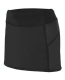 Augusta Sportswear 2420 Women's Femfit Skort in Black