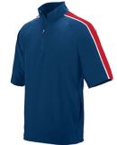 Augusta Sportswear 3788 Quantum Short Sleeve Top in Navy/ red/ white