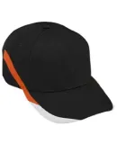 Augusta Sportswear 6283 Youth Slider Cap Black/ Orange/ White