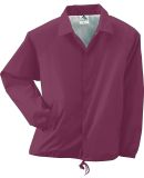 Augusta Sportswear 3101 Youth Coach's Jacket in Maroon