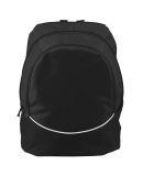 Augusta Sportswear 1915 Tri-Color Backpack in Black/ black/ white