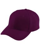 Augusta Sportswear 6265 Adjustable Wicking Mesh Ca in Maroon