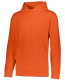 Augusta Sportswear 5506 Youth Wicking Fleece Hoode in Orange