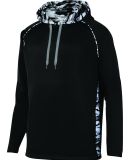 Augusta Sportswear 5538 Mod Camo Hoodie in Black/ black mod