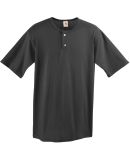 Augusta Sportswear 581 Youth Two-Button Baseball J in Black