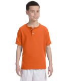 Augusta Sportswear 581 Youth Two-Button Baseball J in Orange
