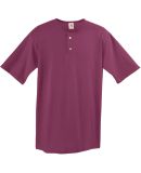 Augusta Sportswear 581 Youth Two-Button Baseball J in Maroon