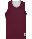 Augusta Sportswear 5023 Youth Reversible Wicking T in Maroon/ white