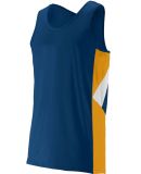 Augusta Sportswear 332 Sprint Jersey in Navy/ gold/ white