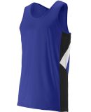 Augusta Sportswear 332 Sprint Jersey in Purple/ black/ white