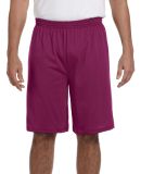 Augusta Sportswear 915 Longer Length Jersey Short in Maroon