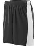 Augusta Sportswear 1606 Youth Lightning Short in Black/ white