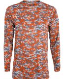 Augusta Sportswear 2789 Youth Digi Camo Wicking Lo in Orange digi