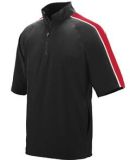 Augusta Sportswear 3789 Youth Quantum Short Sleeve in Black/ red/ white