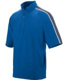 Augusta Sportswear 3789 Youth Quantum Short Sleeve in Royal/ graphite/ white