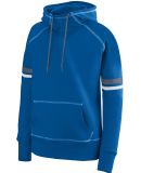 Augusta Sportswear 5440 Women's Spry Hoodie in Royal/ white/ graphite