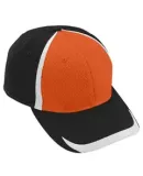 Augusta Sportswear 6290 Change Up Cap Black/ Orange/ White