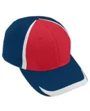 Augusta Sportswear 6290 Change Up Cap Navy/ Red/ White