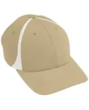 Augusta Sportswear 6310 Flexfit Zone Cap Vegas Gold/ White