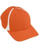 Augusta Sportswear 6310 Flexfit Zone Cap Orange/ White