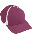 Augusta Sportswear 6310 Flexfit Zone Cap Maroon/ White