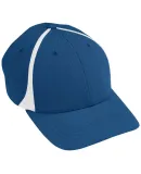 Augusta Sportswear 6311 Youth Flexfit Zone Cap in Navy/ white