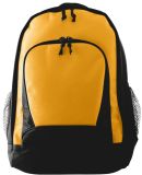 Augusta Sportswear 1710 Ripstop Backpack in Gold/ black