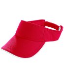 Augusta Sportswear 6223 Athletic Mesh Two-Color Vi in Red/ white